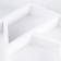 Wooden box "hexagon" with partitions 28x24.5x5 cm, white color