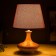 HELP lamp 16031/1 E14 40W light wood 22x22x34 cm Risalux