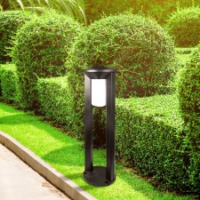Lamp Garden Era E27, IP54, 20W, 192x192x600 mm, black