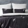Cover with pillowcases "Liberty", size 160x220 cm, dark gray color
