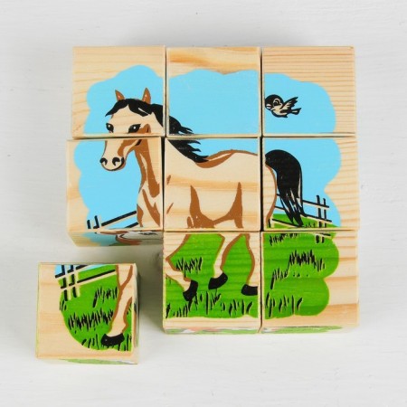 Cubes "Pets", 9 elements-5