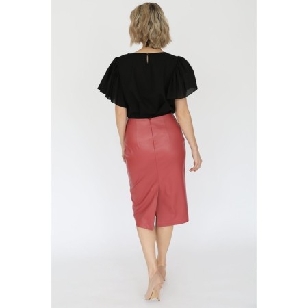 Cotton blouse with holes-holes, size 52-2