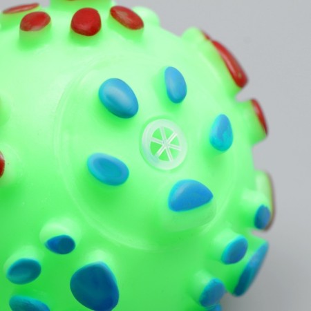 Brying toy "Ball" for dogs, 6.5 cm, green-2