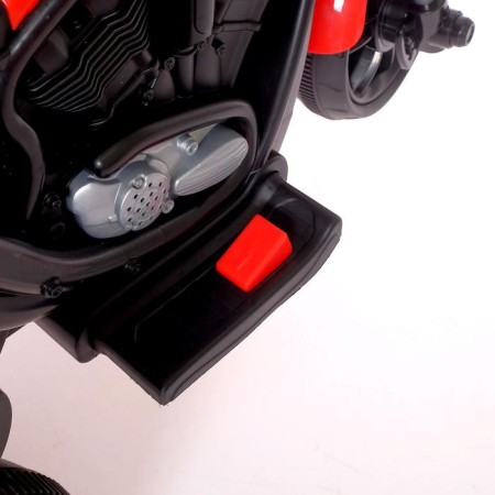 Children's electric car "bike", red color-7