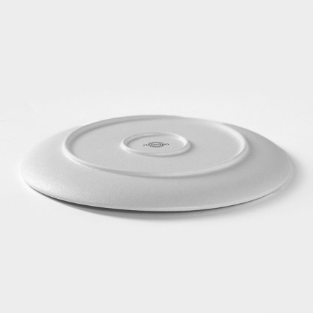 Porcelain plate Magistro line, d = 26.5 cm, white color-2