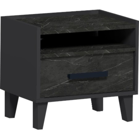 Cleat cabinet "Iris 41", 486 × 358 × 445 mm, color Anthracite / Creator