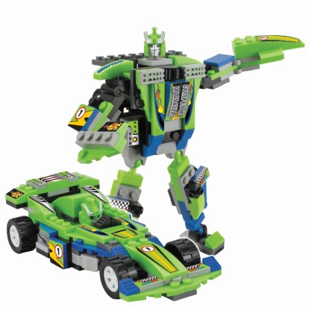Constructor-transformer "Sports", 129 parts, color mix-4