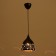 Bayerlux 5005/1BK lamp, 40W E14, black color
