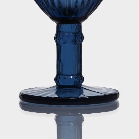 Bosphorus glass glass, 250 ml, 8.5 × 8.5 × 16.5, blue color-1