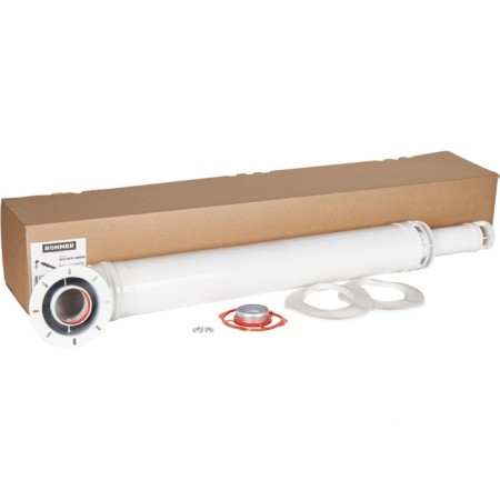 Элемент дымохода ROMMER RCA-6010-261000 АНТИЛЕД, d=60/100 мм, L=1000 мм, IMMERGAS-6