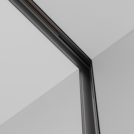 Connector Corner Internal Exignes built under GCL 9.5 mm, black-2