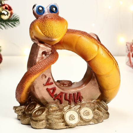 Figure "Snake of Luck" 23x23x28cm