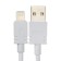 Network charger byz U26 EU, 2 USB, 2.4 A, Lightning 1 m cable, white