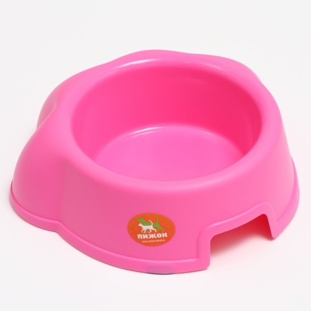 Figure plastic bowl 26.5 x 24 x 8.5 cm, pink-2