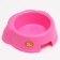 Figure plastic bowl 26.5 x 24 x 8.5 cm, pink