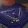 Groundpress for fortune telling velvet "Oracle Eye", 50x50 cm, 16+