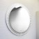 Comforty Madrid-90 mirror LED-lighting, sensor, anti-recovery, white glossy