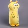 Soft toy-podushka "cat tooth", 50 cm, yellow color