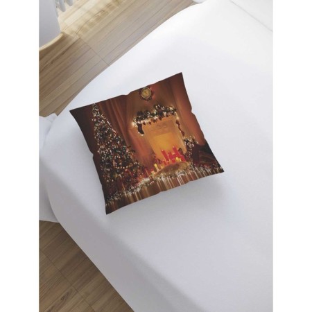 Decorative pillowcase "Christmas tree", on a zipper, size 45x45 cm-1