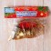 Decoration Christmas tree "bell in a net" (set 12 pcs) 3x2.5 cm, mix