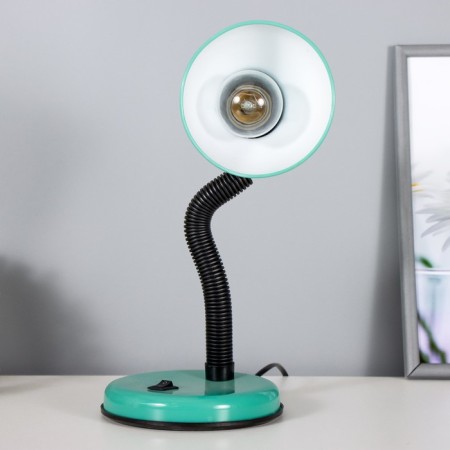 Table lamp E27, with off. (220V) Green (203V) Risalux-2