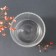 Bank for candles "Hug it. Flowers" transparent 350 ml 8.5x8.5x10 cm