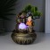 The desktop fountain from the network, the backlight "Little Hothee by the tree" MIX 16x18x24 cm