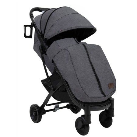 Walking stroller Sweet Baby Compatto, Grey color-6