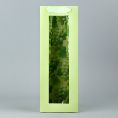 Gift package for a bottle, packaging, "grapes", 36 x 13 x10 cm-3