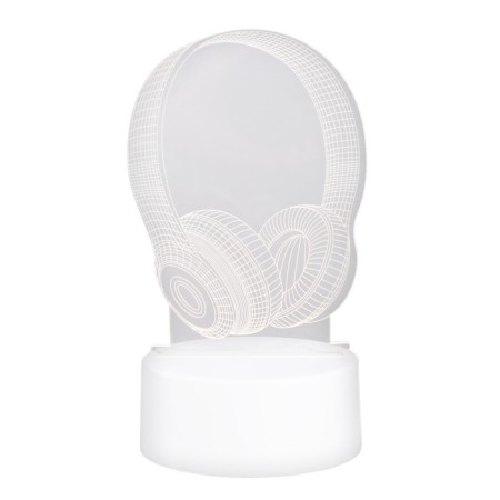 Nightlight "Headphones" LED 3000K USB 10.2x17.9 cm-6