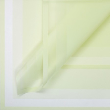 Film sheets 57x57cm, light green