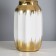 Table lamp "Martina" 1x40W E14 white/gold 24x24x40cm