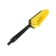 Car washing brush, under the hose