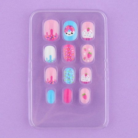 Children's false nails "Sweet Dessert", 12 pcs-3