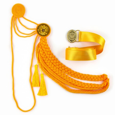 Carnival set "Brave Officer", Axelbant, Belt, Golden-4