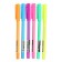 Ballic handle, blue rod, line 0.7 mm, fluorescent body, mix (barcode on the piece)