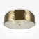 Ceiling light MayToni Mod096CL-05G, 5XE14, 40W, 50x50x17.5 cm, gold color