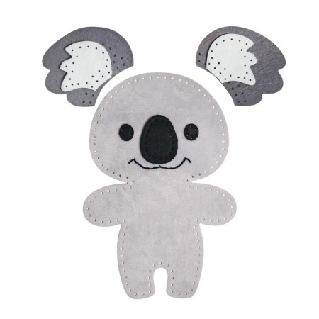 Set for creativity: Plush toy with your own hands "Koala"-1