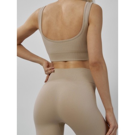 Sports suit female, size 44, beige color-15