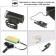 Lantern Bicycle front and rear battery "Master K.", waterproof