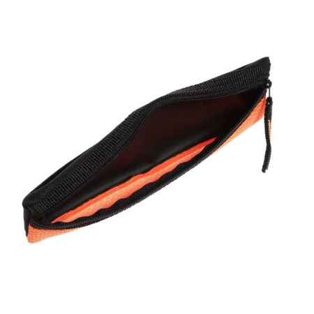 Penal soft, 1 compartment, 60 x 195 mm, flat, PMP 03-73 with a notebook for a notebook, bright orange 57433-4