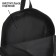School textile school with pockets, 38x29x11 cm, black color