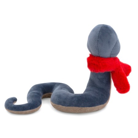 New Year! Soft toy "Snake Arkashka", 15 cm, blue color-1