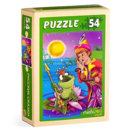 Puzzle "Russian Tales", 54 elements, mix-3