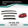 Defly window deflectors for Honda Fit (GE, GP), 2007-2015