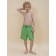 Bathing shorts for a boy, height 98 cm, apple color