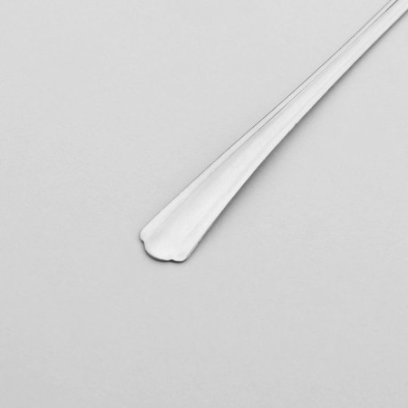 Spoon for spices "novelty", h = 12.5 cm, thickness of 1.2 mm, simplified processing, silver color-1