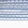Braid wicker, with a lurex 4.5 cm, in a roll 100 m., Blue-white