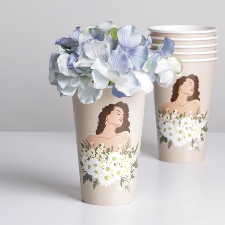 A glass for flowers "Chamomile", 350 ml-3