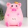 Piggy bank Plastic "Piglet in the Crown" 14.5x14x17 cm